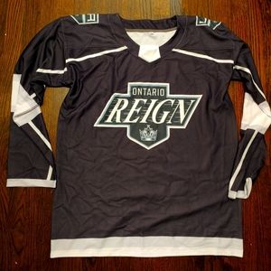 Ontario Reign AHL hockey jersey men's size large.